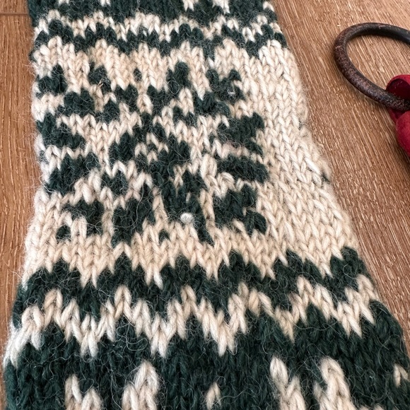 THREE Knit Christmas Stockings + Jingle Bells - Picture 5 of 7